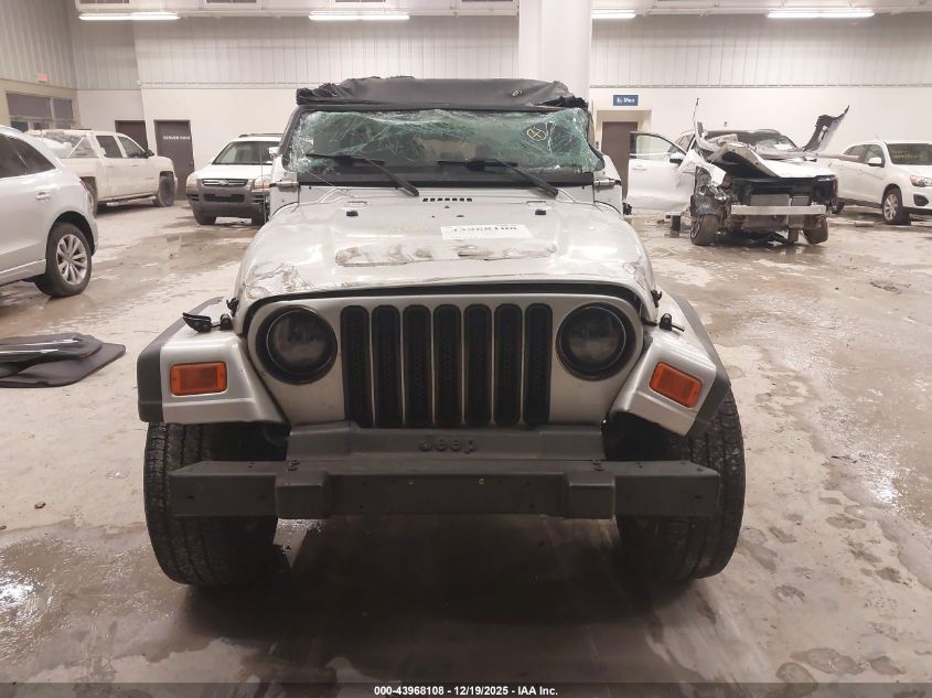 2006 Jeep Wrangler X VIN: 1J4FA39S26P743573 Lot: 43968108