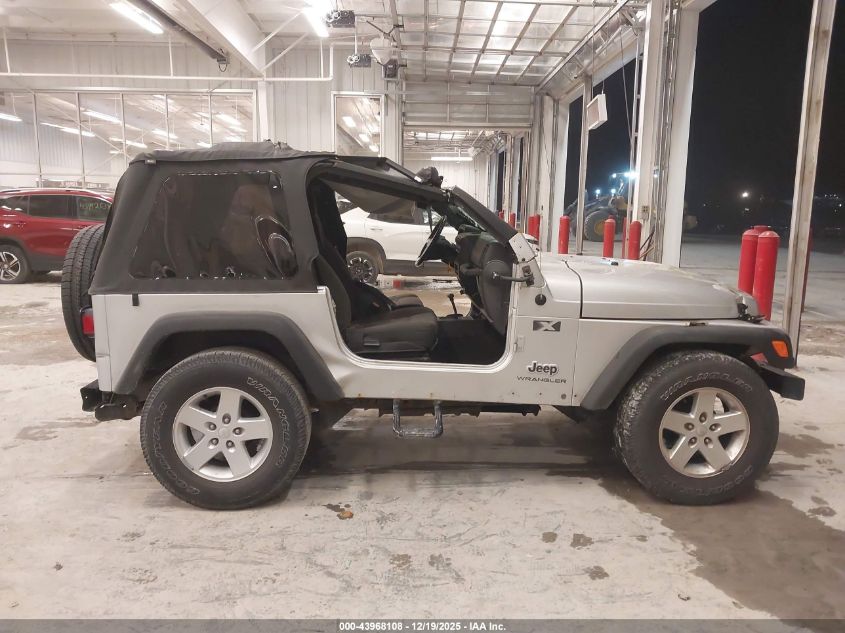 2006 Jeep Wrangler X VIN: 1J4FA39S26P743573 Lot: 43968108