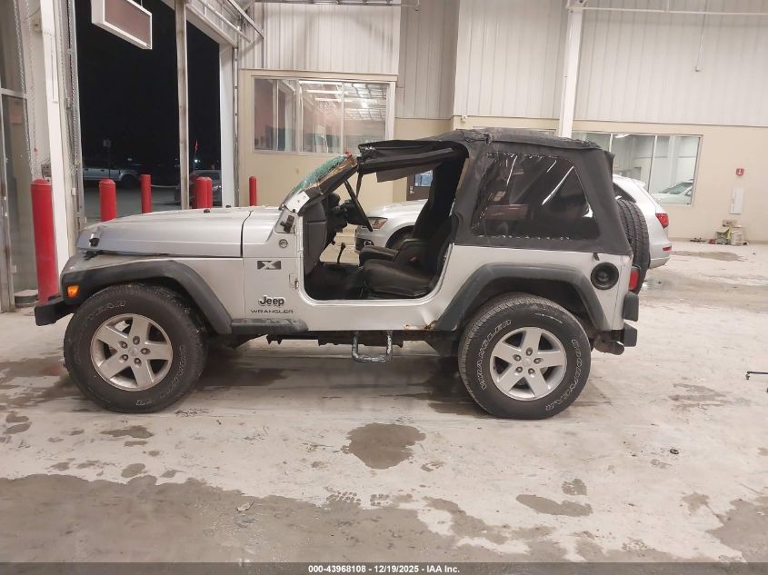 2006 Jeep Wrangler X VIN: 1J4FA39S26P743573 Lot: 43968108