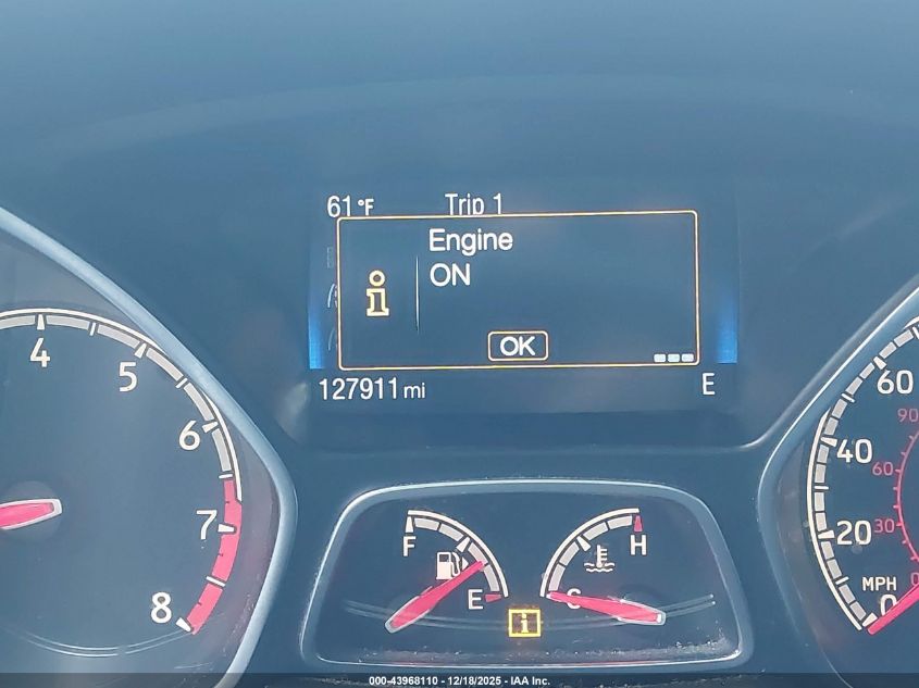 2015 Ford Focus St VIN: 1FADP3L90FL324927 Lot: 43968110