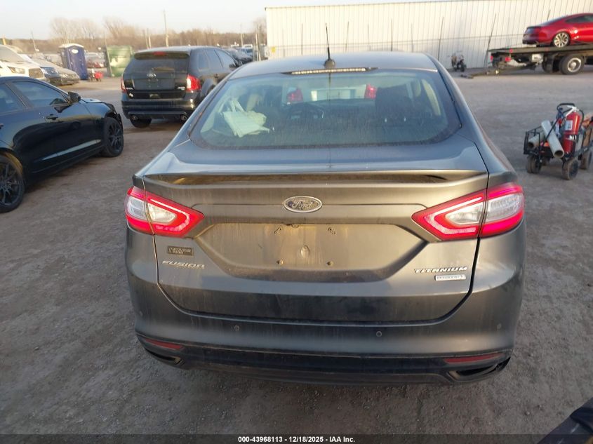 2014 Ford Fusion Titanium VIN: 3FA6P0K96ER271191 Lot: 43968113