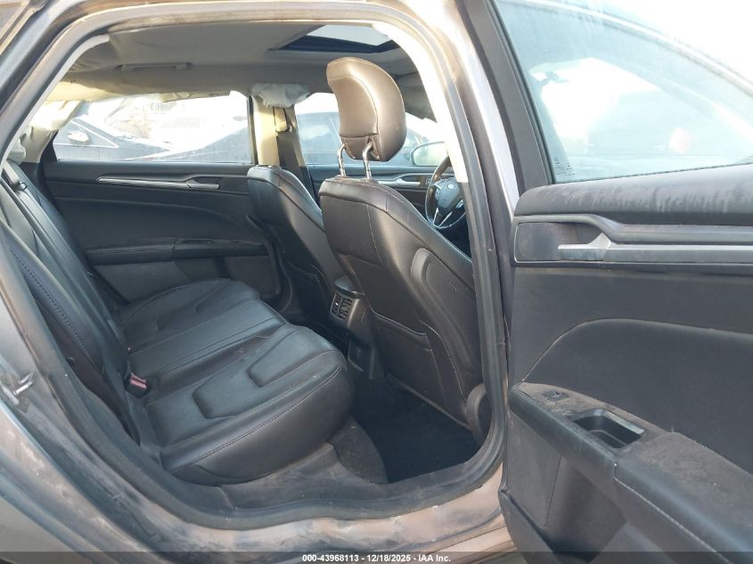 2014 Ford Fusion Titanium VIN: 3FA6P0K96ER271191 Lot: 43968113