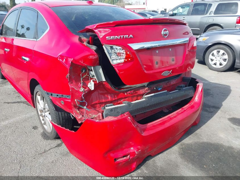 2015 Nissan Sentra Sr VIN: 3N1AB7AP4FY284477 Lot: 43968120