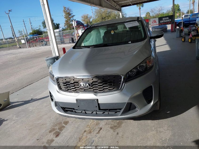 2019 Kia Sorento 3.3L Lx VIN: 5XYPGDA5XKG489371 Lot: 43968122