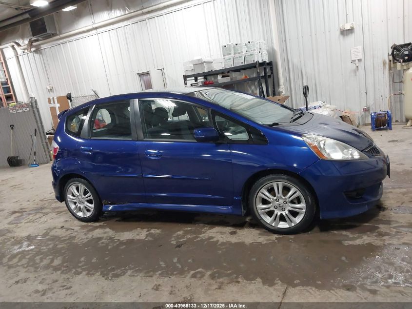 2009 Honda Fit Sport VIN: JHMGE88689S056422 Lot: 43968133