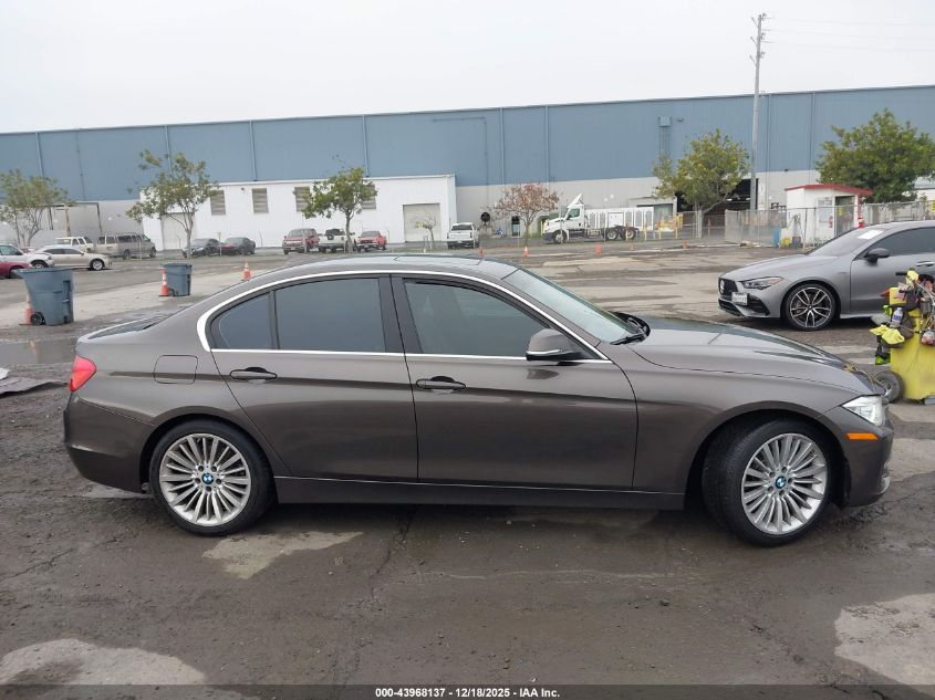 2013 BMW 328I VIN: WBA3A5C51DF603070 Lot: 43968137