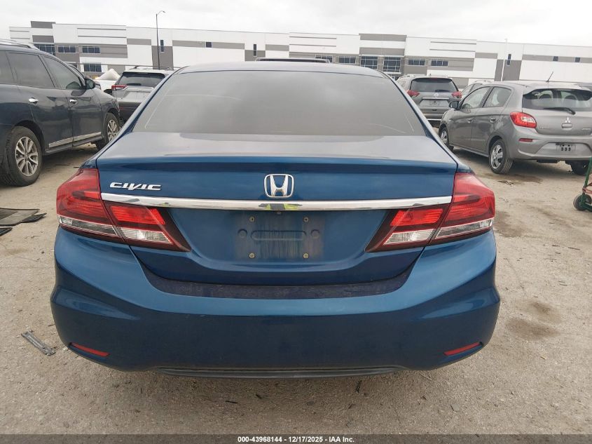 2014 Honda Civic Ex VIN: 19XFB2F86EE233859 Lot: 43968144