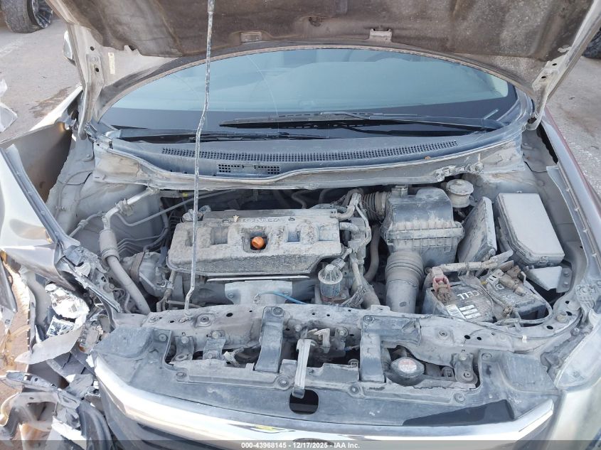 2012 Honda Civic Lx VIN: 19XFB2F56CE108833 Lot: 43968145