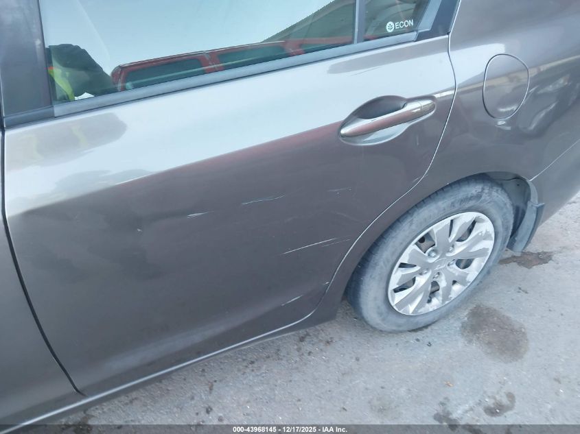 2012 Honda Civic Lx VIN: 19XFB2F56CE108833 Lot: 43968145