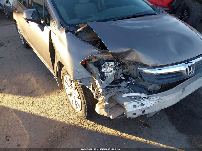 2012 Honda Civic Lx VIN: 19XFB2F56CE108833 Lot: 43968145