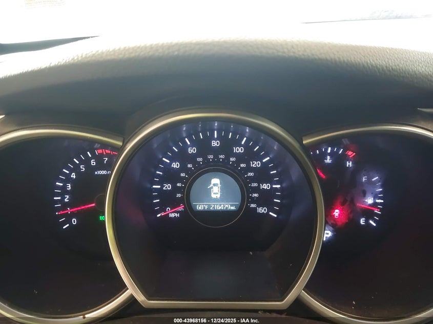 2014 KIA OPTIMA SEDAN 2.4L I-4 DI, DOHC, VVT, 192HP