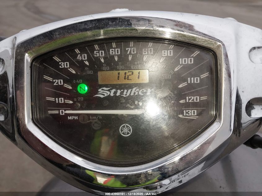 2014 Yamaha Xvs1300 Cuc VIN: JYAVP33YXEA001061 Lot: 43968161