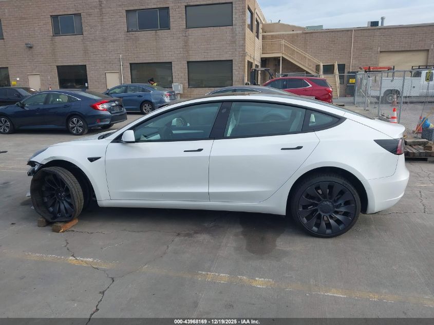 2022 Tesla Model 3 Long Range Dual Motor All-Wheel Drive VIN: 5YJ3E1EB1NF310245 Lot: 43968169