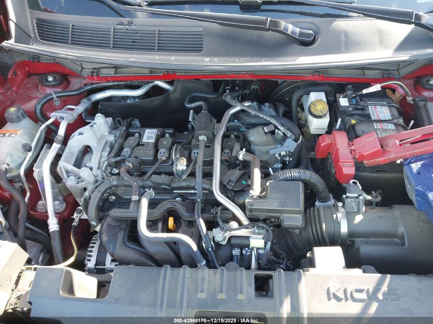 2025 Nissan Kicks Sv Intelligent Awd VIN: 3N8AP6CB2SL322407 Lot: 43968170