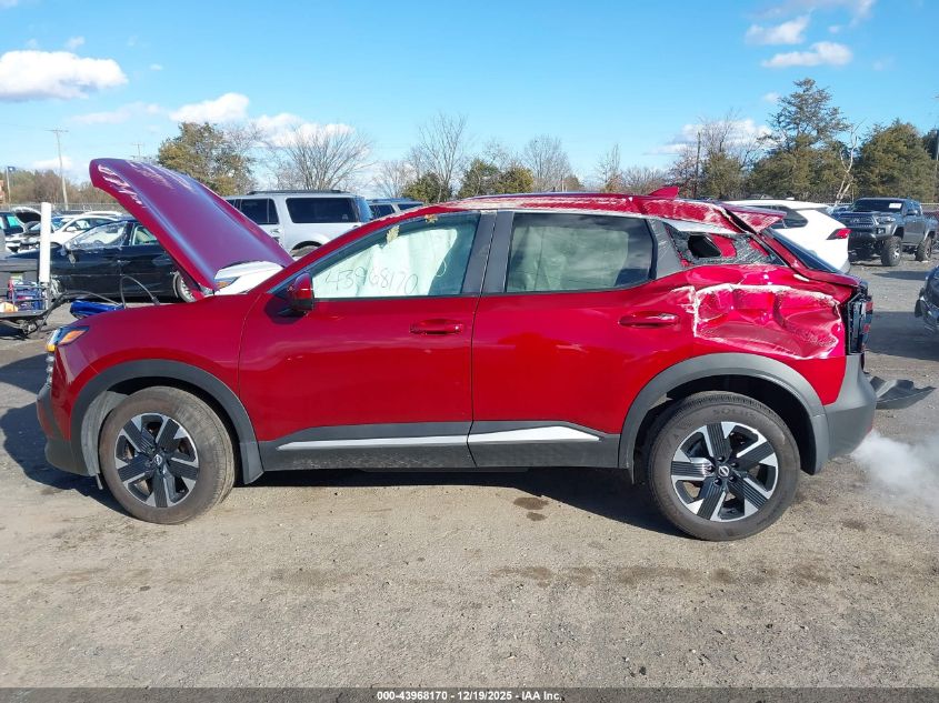 2025 Nissan Kicks Sv Intelligent Awd VIN: 3N8AP6CB2SL322407 Lot: 43968170