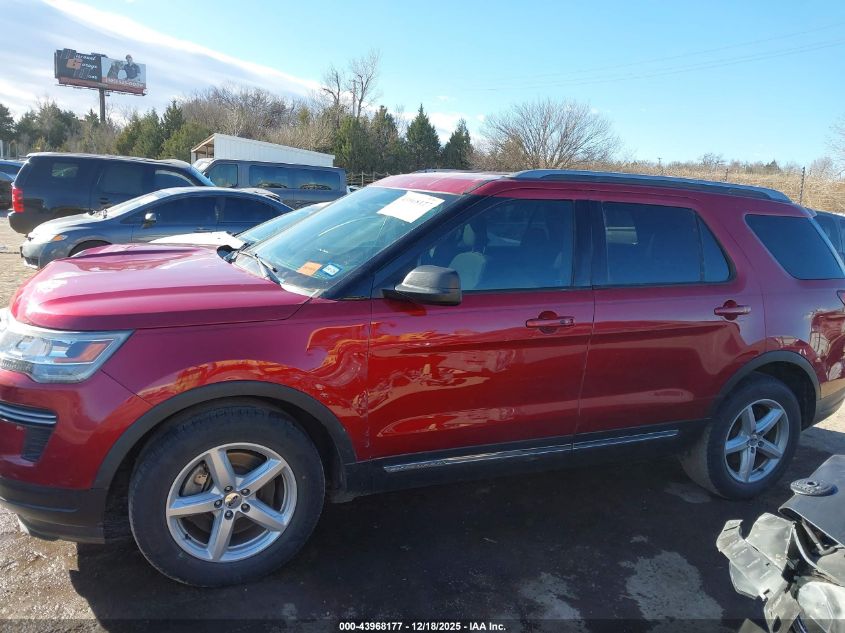 2019 Ford Explorer Xlt VIN: 1FM5K7DH6KGB07018 Lot: 43968177