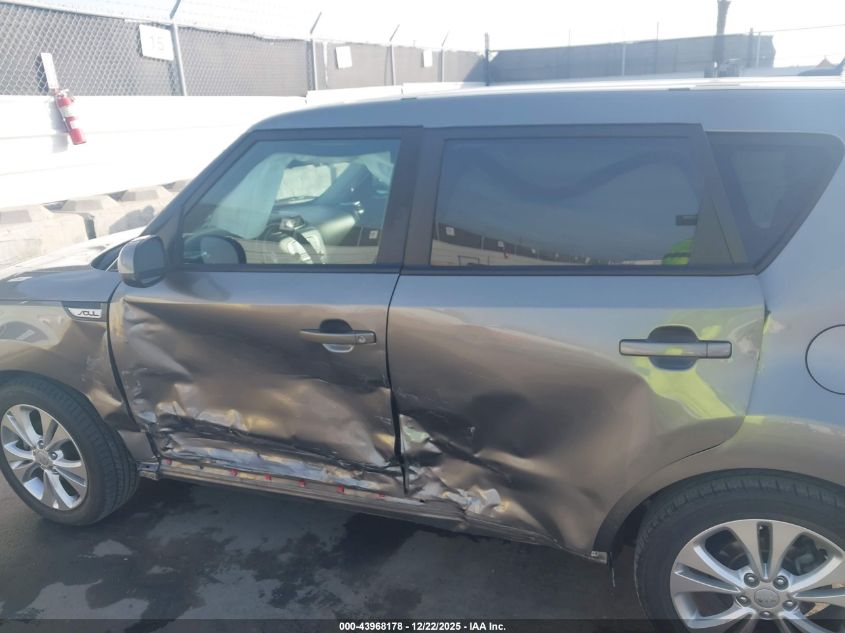 2016 Kia Soul + VIN: KNDJP3A57G7268928 Lot: 43968178