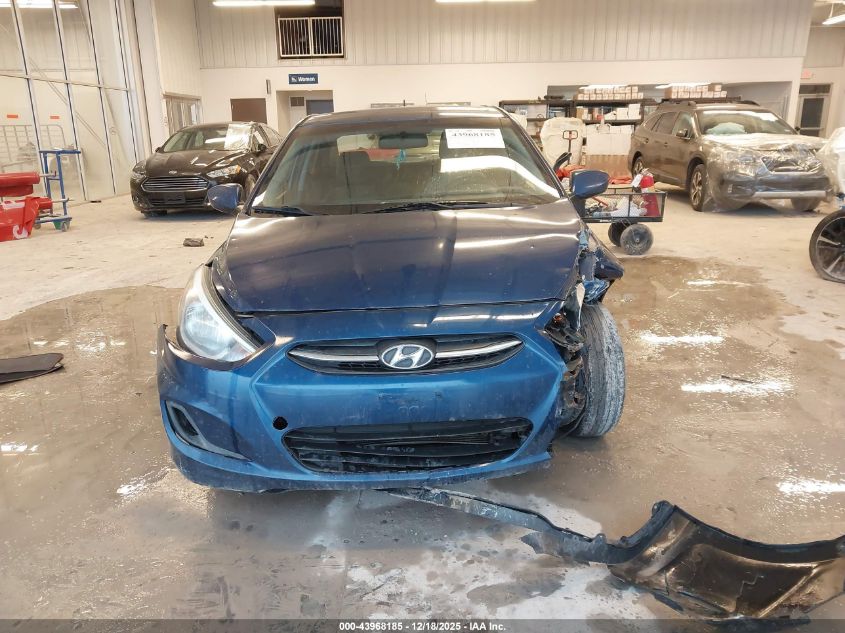 2015 Hyundai Accent Gls VIN: KMHCT4AE1FU820672 Lot: 43968185