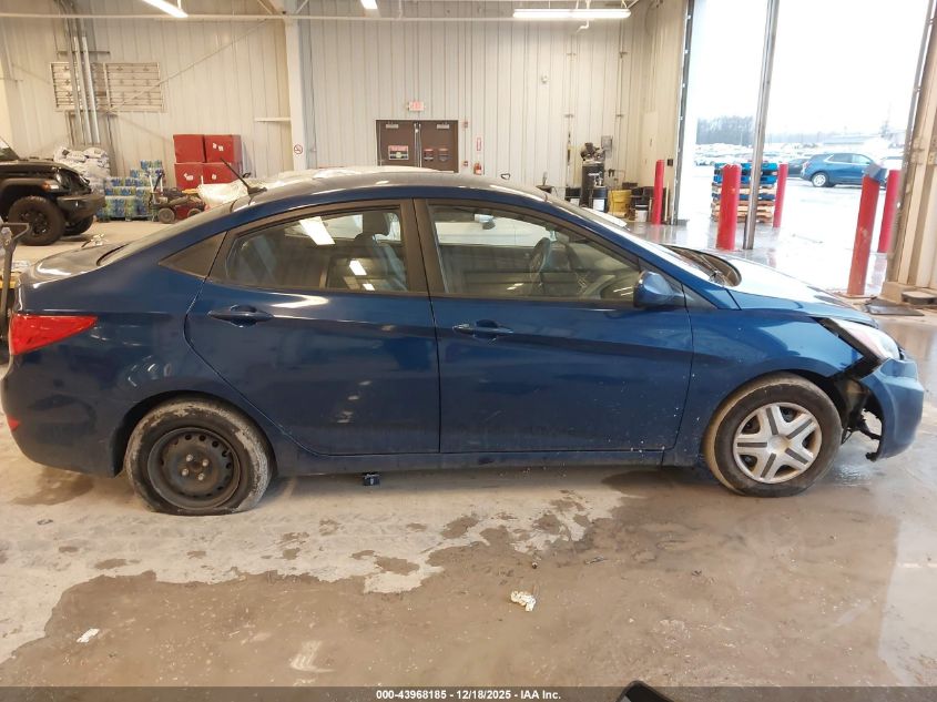 2015 Hyundai Accent Gls VIN: KMHCT4AE1FU820672 Lot: 43968185