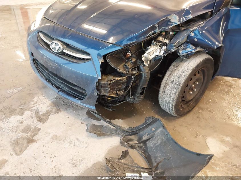 2015 Hyundai Accent Gls VIN: KMHCT4AE1FU820672 Lot: 43968185