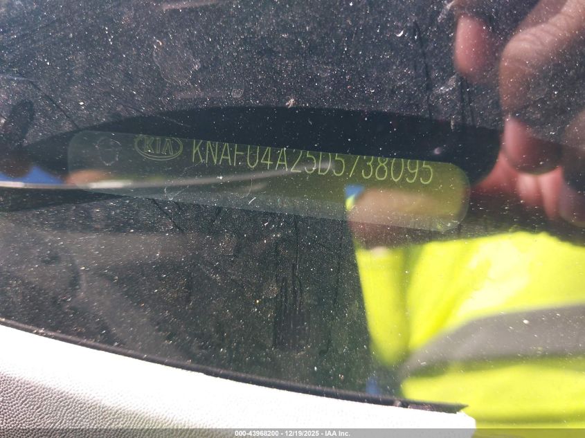 2013 Kia Forte Ex VIN: KNAFU4A25D5738095 Lot: 43968200