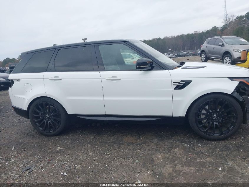 2018 Land Rover Range Rover Sport Hse VIN: SALWR2RV5JA193888 Lot: 43968204