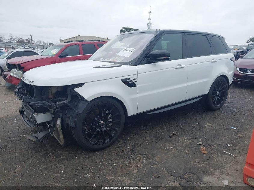 2018 Land Rover Range Rover Sport Hse VIN: SALWR2RV5JA193888 Lot: 43968204