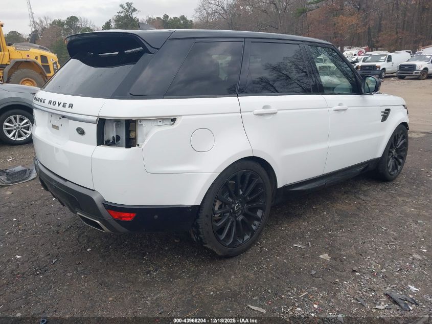 2018 Land Rover Range Rover Sport Hse VIN: SALWR2RV5JA193888 Lot: 43968204