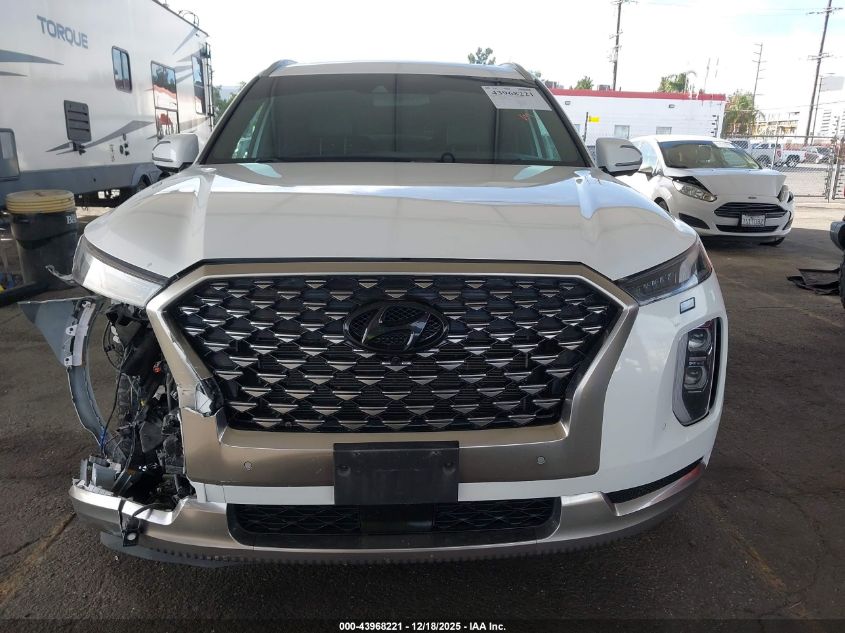 2022 Hyundai Palisade Calligraphy VIN: KM8R7DHE8NU463106 Lot: 43968221