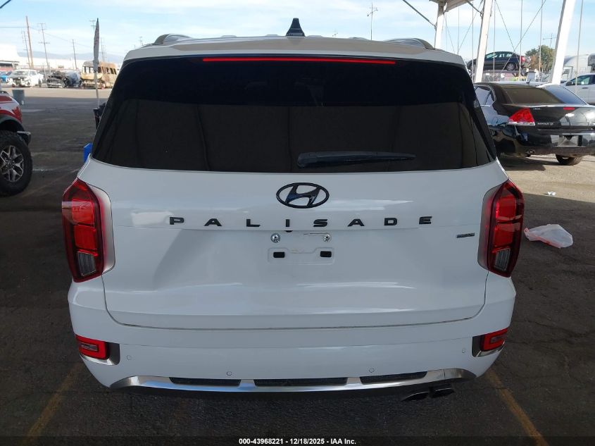 2022 Hyundai Palisade Calligraphy VIN: KM8R7DHE8NU463106 Lot: 43968221