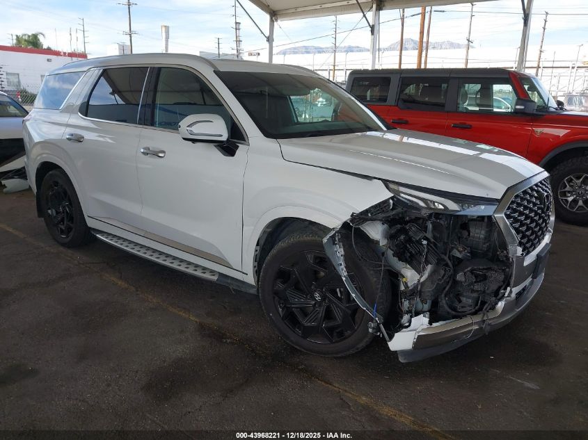 2022 Hyundai Palisade Calligraphy VIN: KM8R7DHE8NU463106 Lot: 43968221