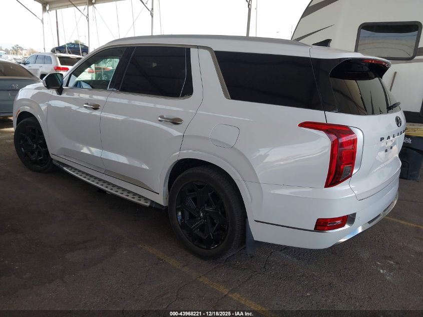 2022 Hyundai Palisade Calligraphy VIN: KM8R7DHE8NU463106 Lot: 43968221
