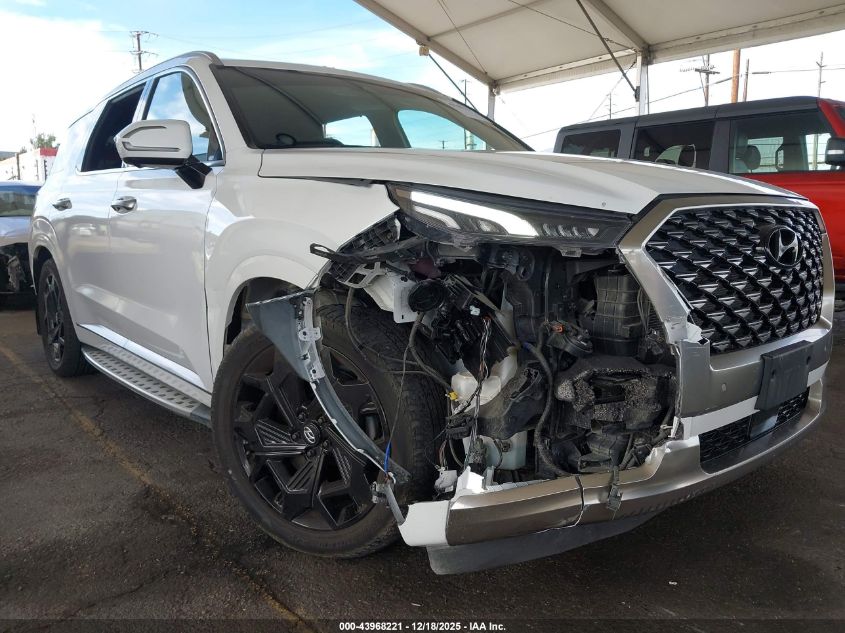 2022 Hyundai Palisade Calligraphy VIN: KM8R7DHE8NU463106 Lot: 43968221