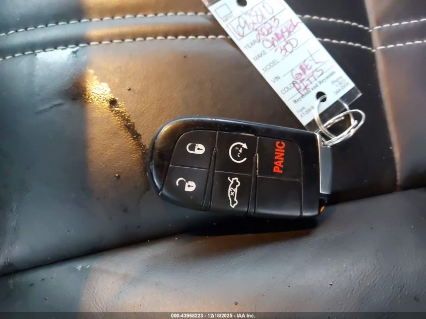 2023 Chrysler 300 300S VIN: 2C3CCABG6PH620396 Lot: 43968223