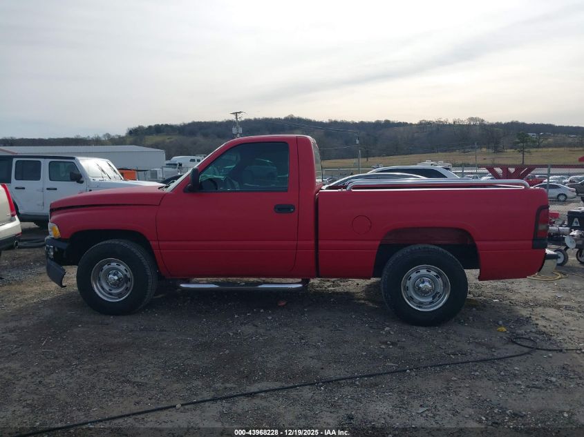 1998 Dodge Ram 1500 St/Ws VIN: 1B7HC16X2WS742188 Lot: 43968228