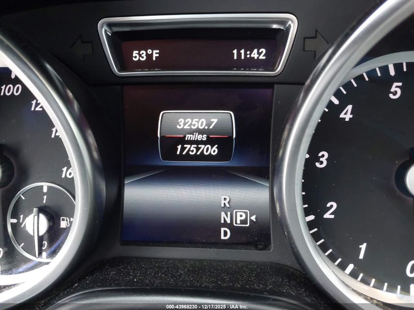 2015 Mercedes-Benz Ml 350 4Matic VIN: 4JGDA5HB4FA459497 Lot: 43968230