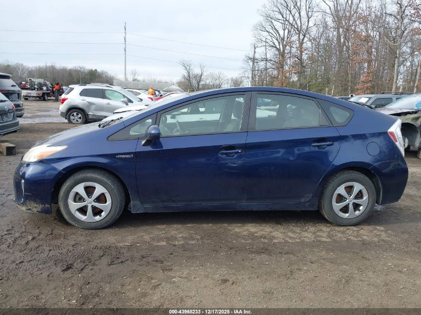 2014 Toyota Prius Two VIN: JTDKN3DU9E1758672 Lot: 43968233