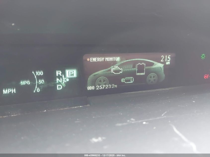 2014 Toyota Prius Two VIN: JTDKN3DU9E1758672 Lot: 43968233