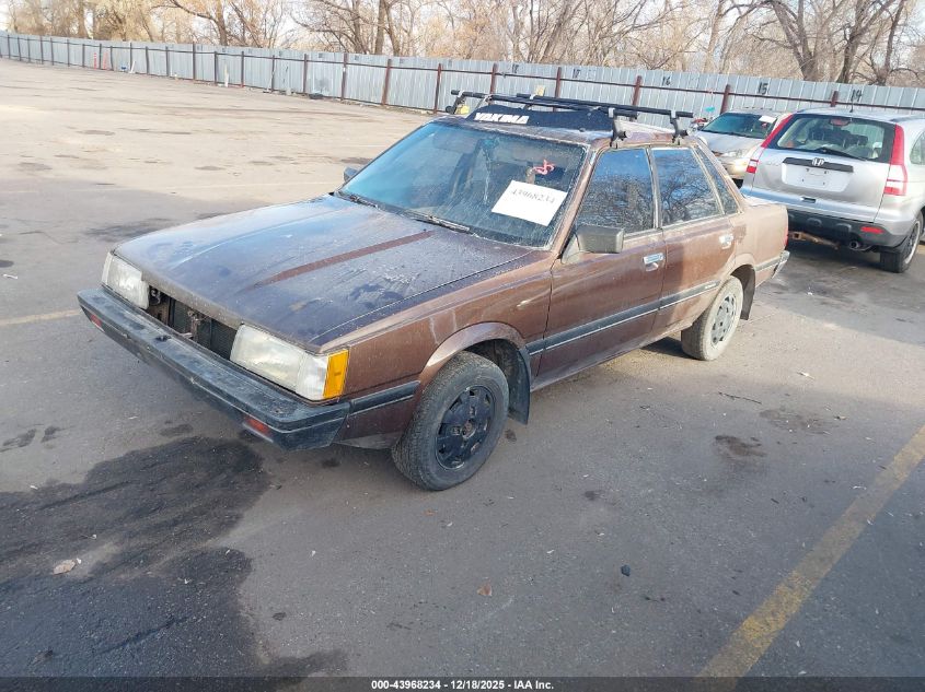 1985 Subaru Gl 4Wd VIN: JF2AC53B4FF231254 Lot: 43968234