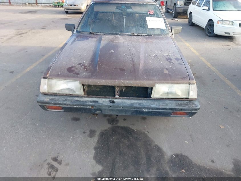 1985 Subaru Gl 4Wd VIN: JF2AC53B4FF231254 Lot: 43968234