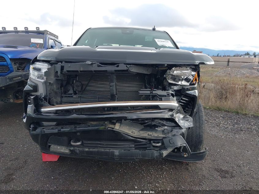 2022 Chevrolet Silverado 1500 High Country VIN: 1GCUDJEL2NZ636081 Lot: 43968247