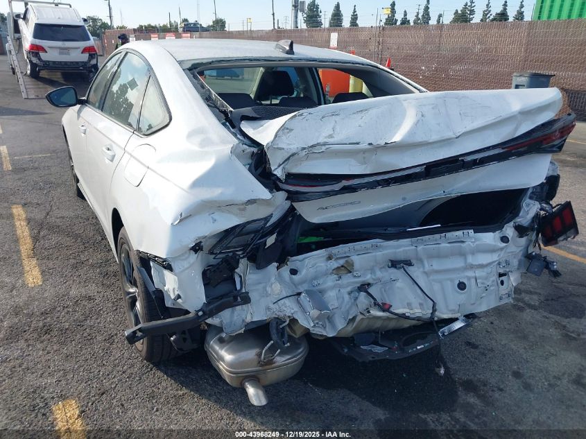2025 Honda Accord Se VIN: 1HGCY1F43SA054235 Lot: 43968249
