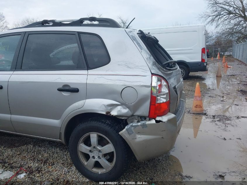 2006 Hyundai Tucson Gl VIN: KM8JM12B46U448199 Lot: 43968251