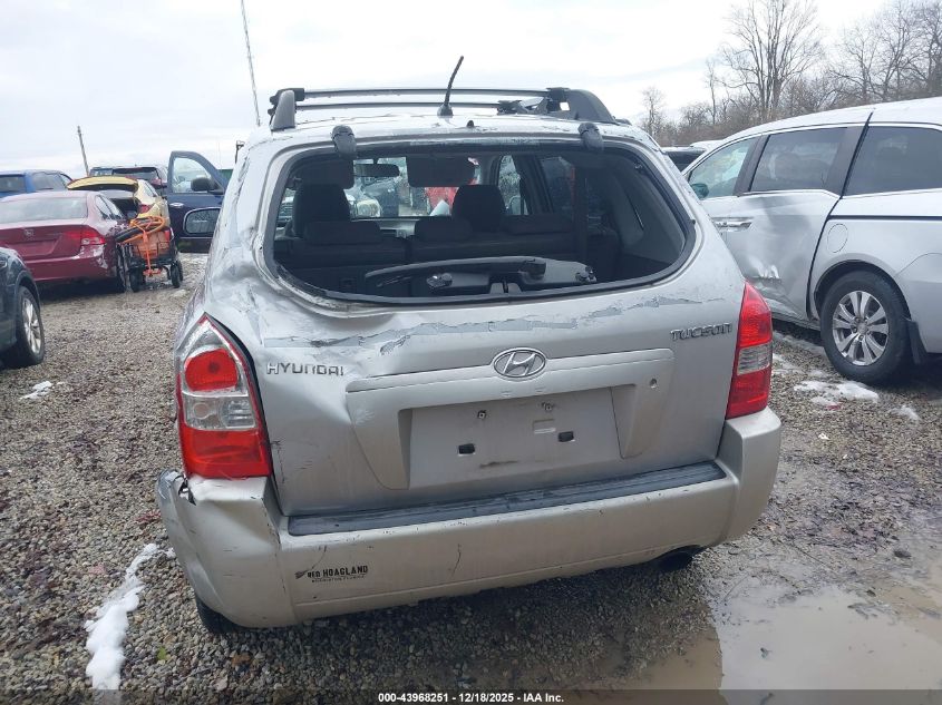 2006 Hyundai Tucson Gl VIN: KM8JM12B46U448199 Lot: 43968251