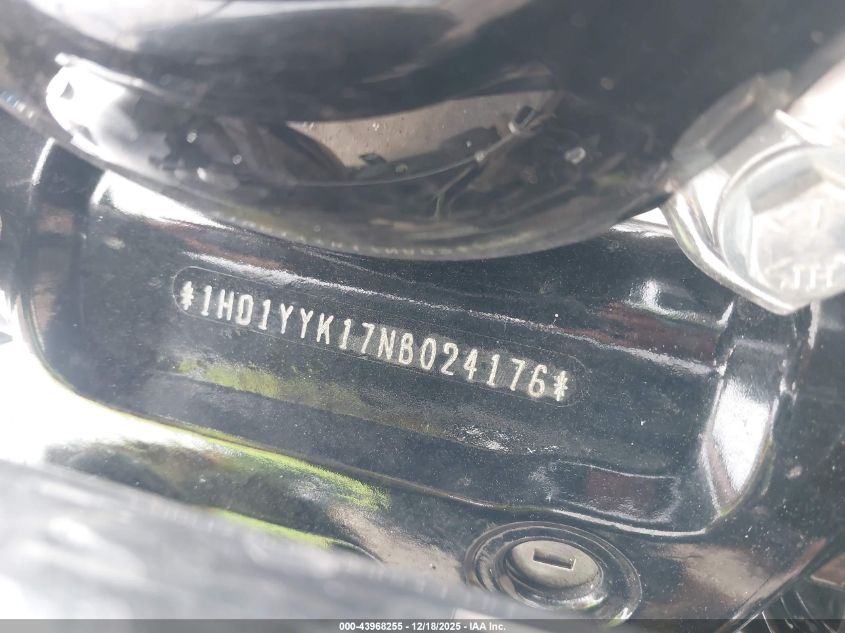 2022 Harley-Davidson Fxbbs VIN: 1HD1YYK17NB024176 Lot: 43968255