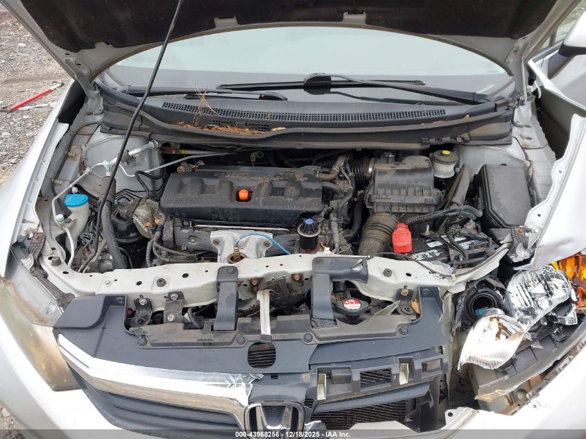 2012 Honda Civic Lx VIN: 2HGFB2F56CH331783 Lot: 43968256