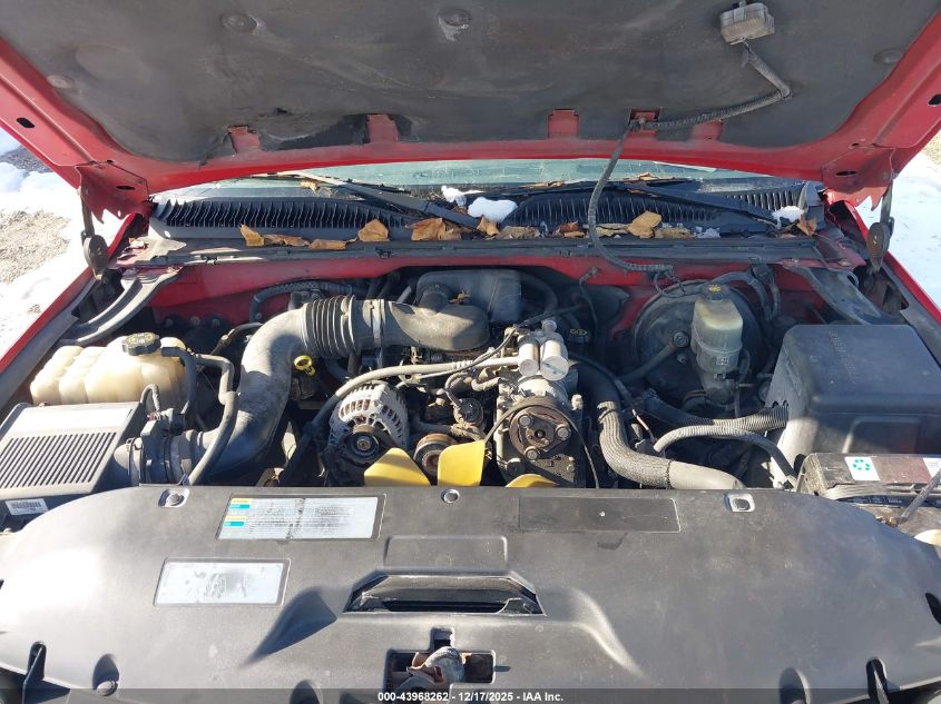 2002 GMC Sierra 1500 Standard VIN: 1GTEK14W02Z206566 Lot: 43968262