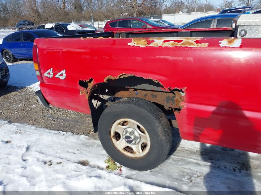 2002 GMC Sierra 1500 Standard VIN: 1GTEK14W02Z206566 Lot: 43968262