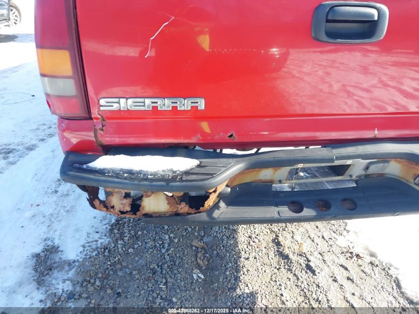 2002 GMC Sierra 1500 Standard VIN: 1GTEK14W02Z206566 Lot: 43968262