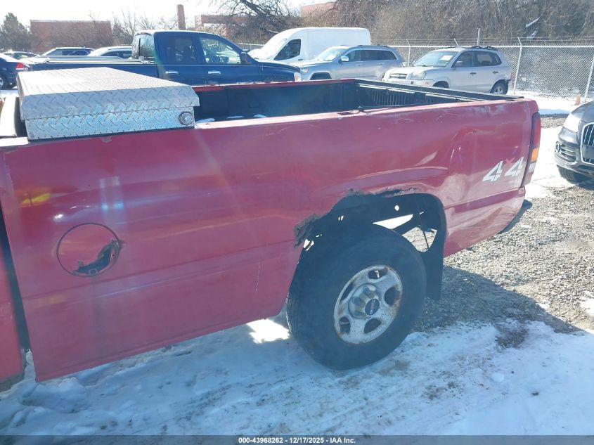 2002 GMC Sierra 1500 Standard VIN: 1GTEK14W02Z206566 Lot: 43968262